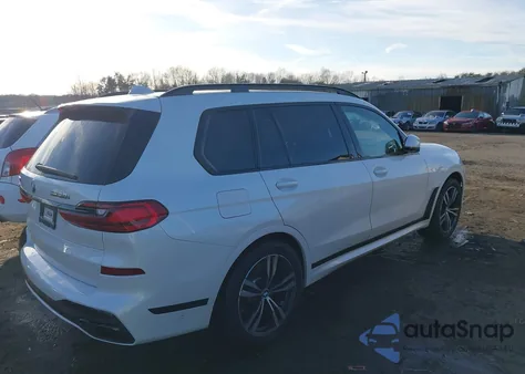 2022 BMW X7 M50I from USA, damaged, VIN 5UXCX6C08N9K20687